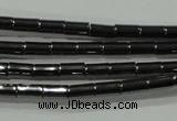 CHE120 15.5 inches 2*4mm tube hematite beads wholesale