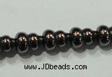 CHE190 15.5 inches 6*8mm calabash hematite beads wholesale