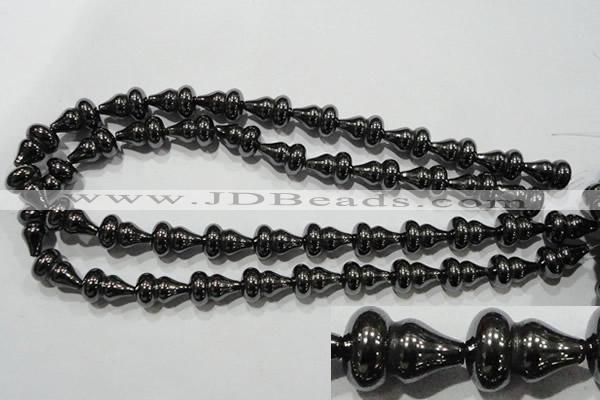 CHE193 15.5 inches 12*18mm calabash hematite beads wholesale