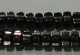 CHE234 15.5 inches 4*7mm star hematite beads wholesale