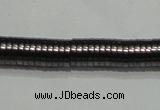 CHE238 15.5 inches 1*4.5mm dish hematite beads wholesale