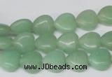 CHG26 15.5 inches 10*10mm heart green aventurine beads wholesale