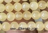 CHJ10 15.5 inches 4mm round honey jade beads wholesale