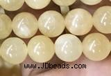 CHJ11 15.5 inches 6mm round honey jade beads wholesale