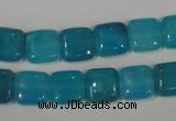 CHM25 15.5 inches 10*10mm square blue hemimorphite beads wholesale