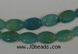 CHM27 15.5 inches 8*12mm oval blue hemimorphite beads wholesale