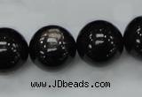 CHS04 15.5 inches 18mm round natural hypersthene gemstone beads