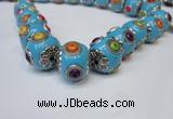 CIB141 18mm round fashion Indonesia jewelry beads wholesale