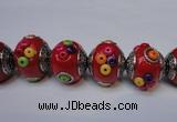 CIB150 21mm round fashion Indonesia jewelry beads wholesale