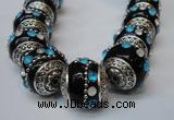 CIB172 19mm round fashion Indonesia jewelry beads wholesale