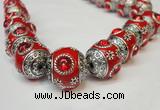 CIB193 19mm round fashion Indonesia jewelry beads wholesale