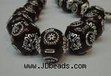 CIB228 18mm round fashion Indonesia jewelry beads wholesale