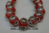 CIB234 14mm round fashion Indonesia jewelry beads wholesale