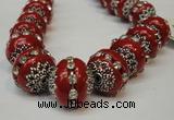 CIB273 14*16mm rondelle fashion Indonesia jewelry beads wholesale