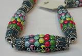 CIB28 17*60mm rice fashion Indonesia jewelry beads wholesale