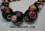 CIB352 20mm round fashion Indonesia jewelry beads wholesale