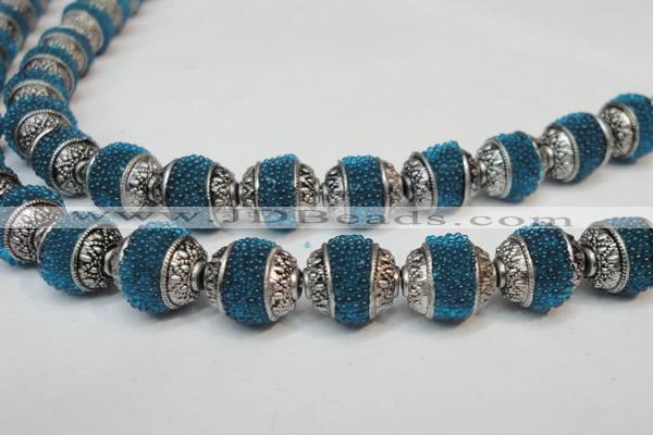 CIB383 8mm round fashion Indonesia jewelry beads wholesale