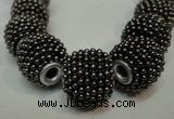 CIB392 15mm round fashion Indonesia jewelry beads wholesale