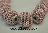 CIB393 15mm round fashion Indonesia jewelry beads wholesale