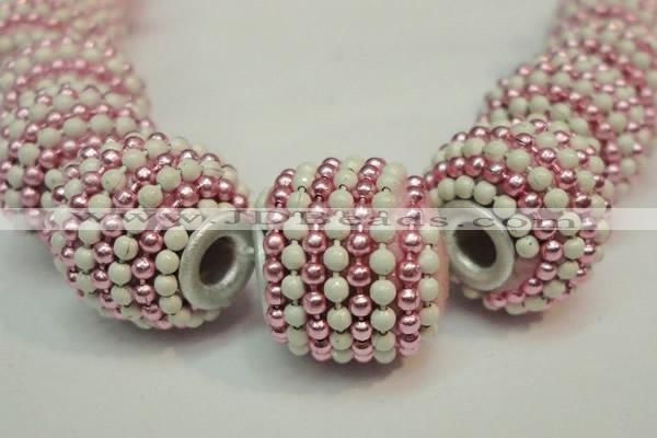 CIB393 15mm round fashion Indonesia jewelry beads wholesale