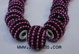 CIB395 15mm round fashion Indonesia jewelry beads wholesale