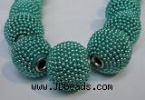 CIB414 20mm round fashion Indonesia jewelry beads wholesale