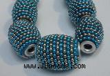 CIB432 14*21mm drum fashion Indonesia jewelry beads wholesale