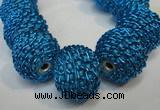 CIB451 24mm round fashion Indonesia jewelry beads wholesale