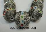 CIB460 25mm round fashion Indonesia jewelry beads wholesale