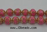 CIB548 22mm round fashion Indonesia jewelry beads wholesale