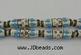 CIB560 16*60mm rice fashion Indonesia jewelry beads wholesale