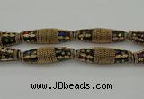 CIB612 16*60mm rice fashion Indonesia jewelry beads wholesale