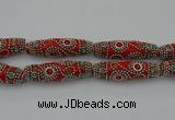 CIB648 16*60mm rice fashion Indonesia jewelry beads wholesale