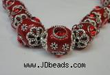 CIB81 16*22mm oval fashion Indonesia jewelry beads wholesale