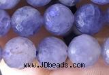 CIL124 15.5 inches 8mm faceted round iolite gemstone beads