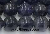 CIL128 15.5 inches 10mm round natural iolite beads wholesale