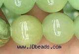 CJB312 15.5 inches 12mm round dyed green jade gemstone beads