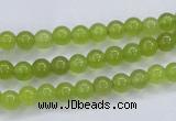 CKA03 15.5 inches 6mm round Korean jade gemstone beads