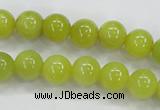 CKA05 15.5 inches 10mm round Korean jade gemstone beads