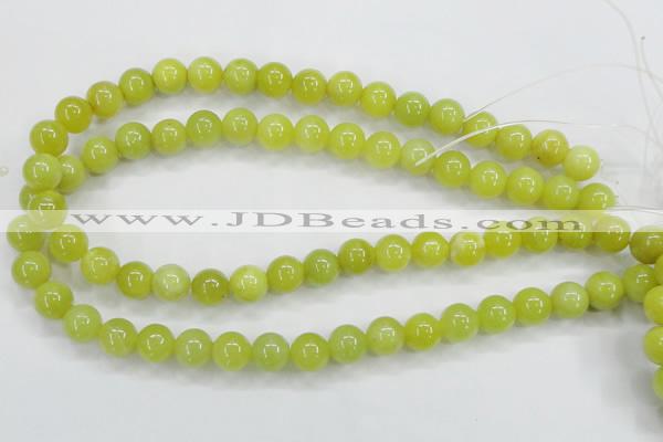 CKA07 15.5 inches 14mm round Korean jade gemstone beads