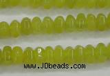 CKA12 15.5 inches 5*8mm rondelle Korean jade gemstone beads