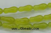 CKA19 15.5 inches 7*15mm bone Korean jade gemstone beads