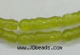 CKA20 15.5 inches 8*28mm bone Korean jade gemstone beads