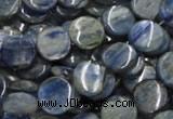 CKC01 16 inches 18mm flat round natural kyanite beads wholesale