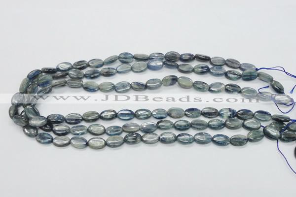 CKC205 15.5 inches 8*12mm oval natural kyanite beads wholesale