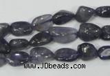 CKC218 15.5 inches 10*14mm nugget natural kyanite gemstone beads