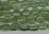 CKC266 15.5 inches 8*10mm oval natural green kyanite beads