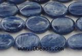 CKC531 15.5 inches 6*8mm oval natural Brazilian kyanite beads