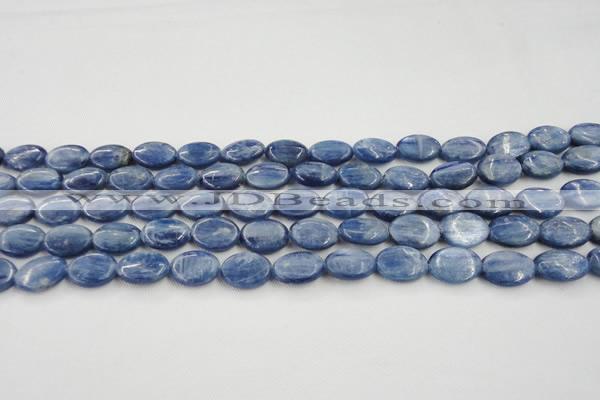 CKC531 15.5 inches 6*8mm oval natural Brazilian kyanite beads