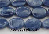 CKC532 15.5 inches 8*10mm oval natural Brazilian kyanite beads